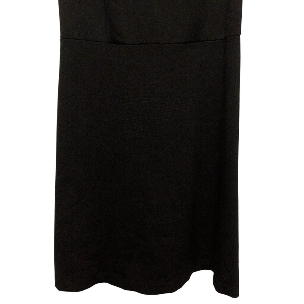 Ann Taylor Loft Solid Black Round Neck Sleeveless… - image 6